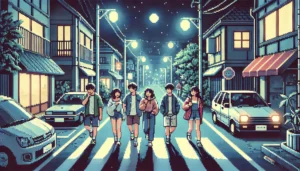 amigos se divertindo na rua