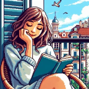 mulher lendo